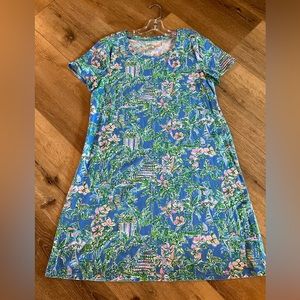 Lilly Pulitzer Cody dress size Large EUC Beneath the Bougainville